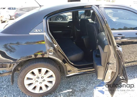 2014 Chrysler 200 Lx из США, поврежденный, VIN 1C3CCBAB2EN231559